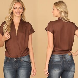 Chic Brown Women's Bodysuit